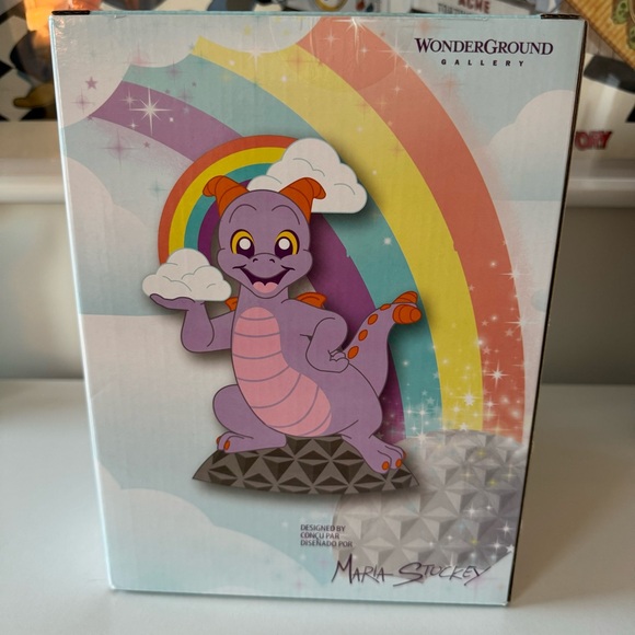 Disney Figment Figure Statue Designed By Maria Stuckey For Wonderground Gallery - Picture 6 of 8
